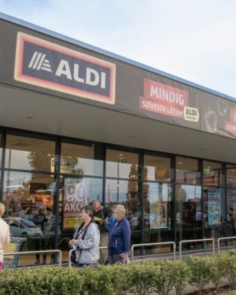 Pasaréti út - Aldi üzlet